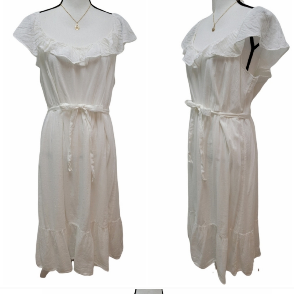 Old Navy Off Shoulder Layered Gauze Dress Size XL